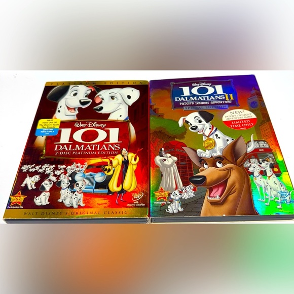 Disney’s 2 DVD Bundle  101 Dalmatians. - Picture 1 of 5